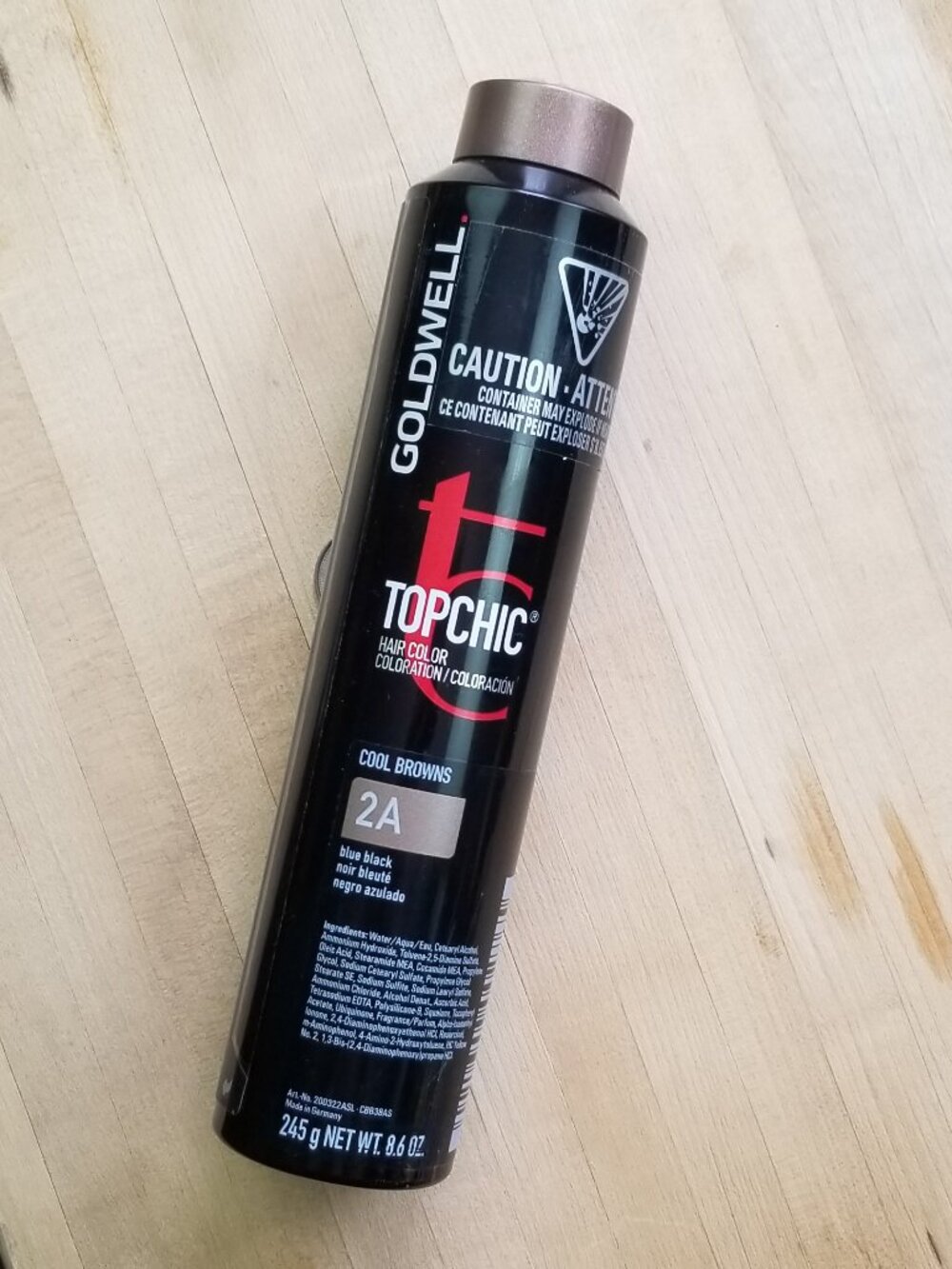 Goldwell Topchic Cool Browns 2A Blue Black 245g